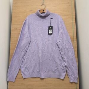 XRAY Jeans Mens Lilac Purple Turtleneck Knit Sweater 3XL NWT XMW-38087 E